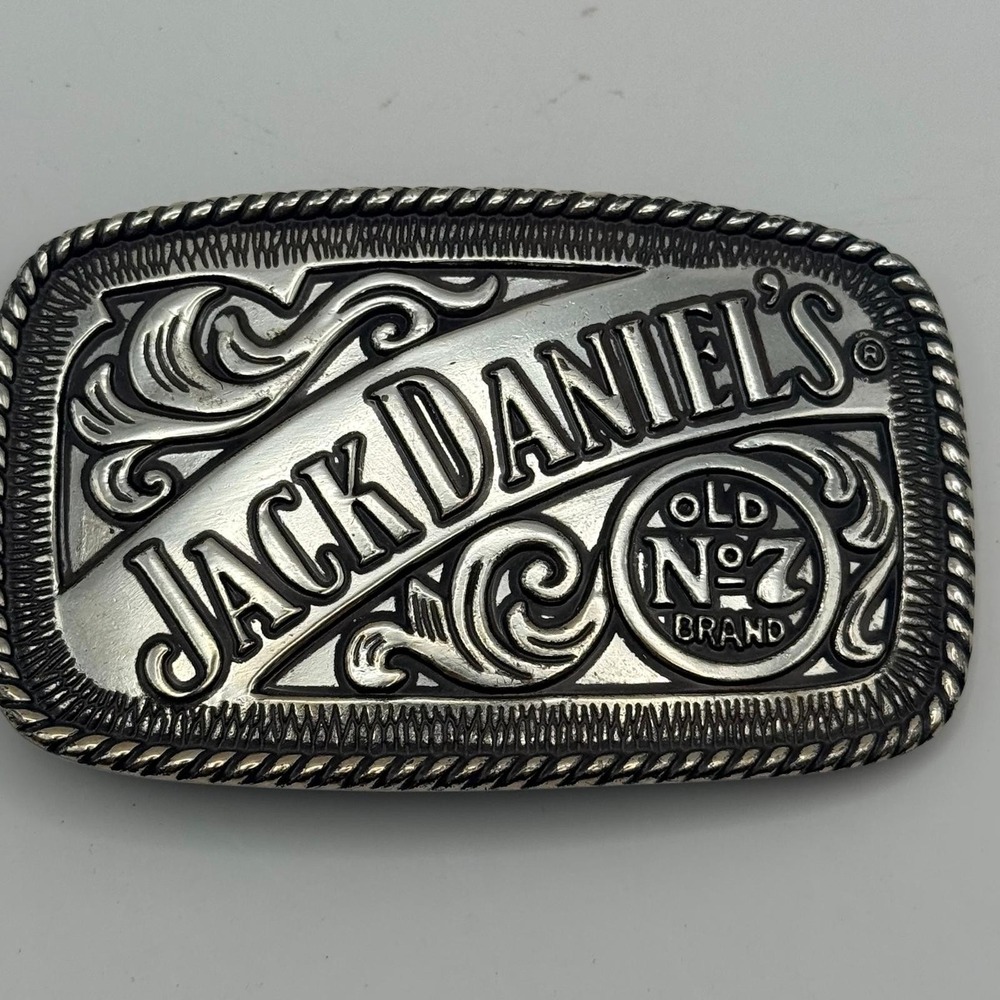 Jack Daniel's Old No. 7 Belt Buckle Officially Licensed 2005 Style 5007JD